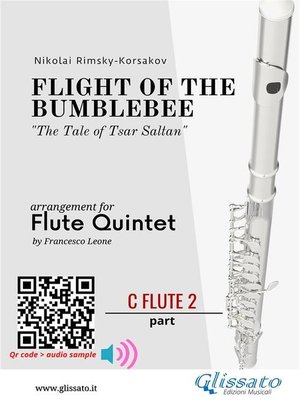 cover image of C Flute 2 part--Flight of the Bumblebee for Flute Quintet